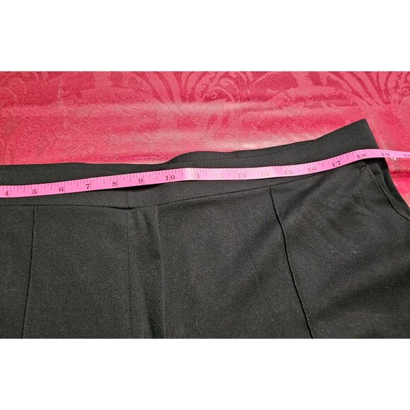 Worthington Women's Slim Ankle Stretchy Black Dress Pants XL Wearable Comfort - Picture 9 of 9